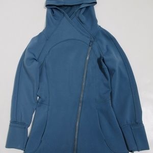 Lululemon Women's Every Journey Hoodie *Spacer Petrol Blue Size 2
